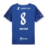 Dres Al-Hilal Ruben Neves #8 Domáci 2024-25 Krátky Rukáv